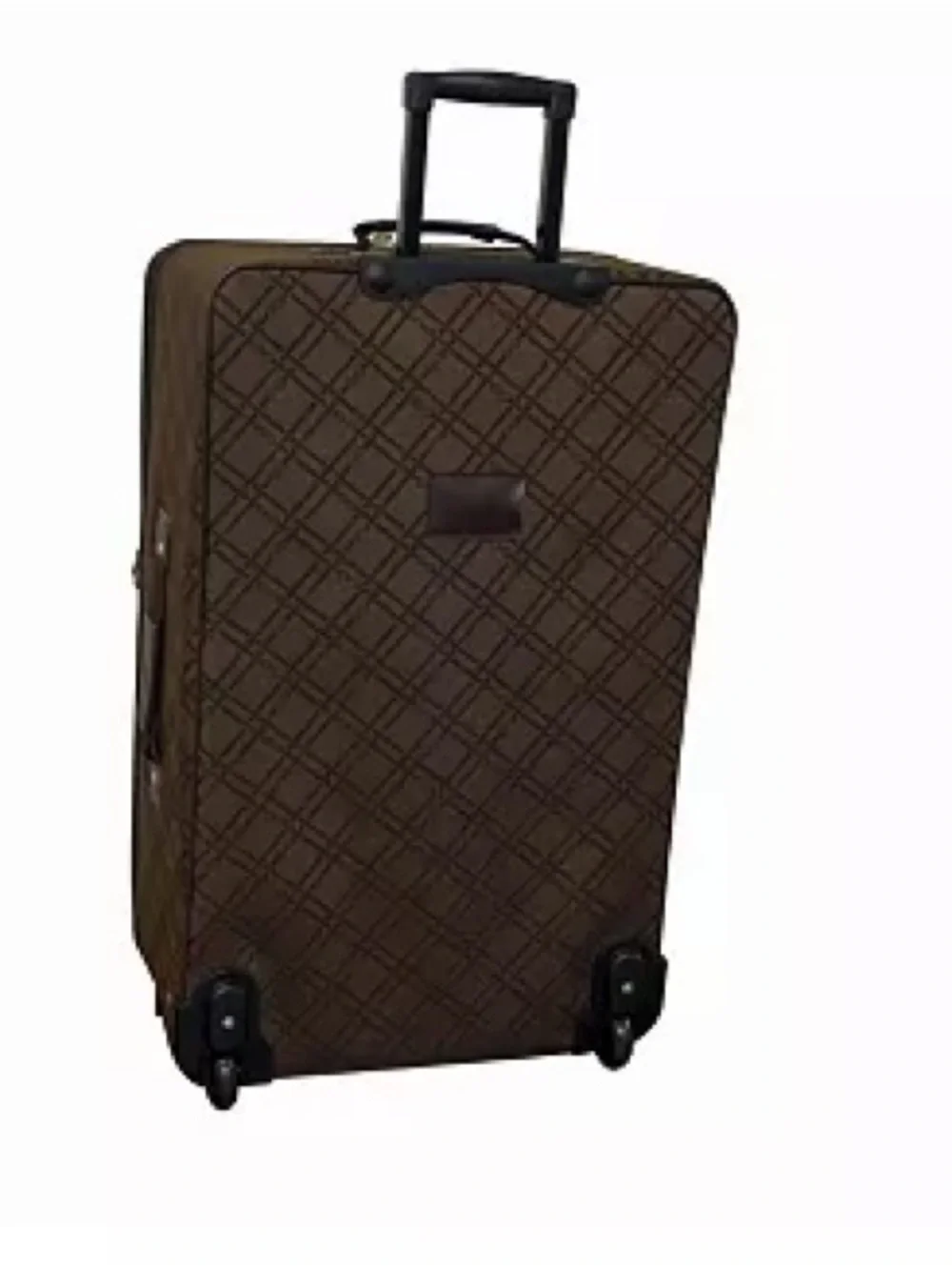 Epic Large Check-in Spinner Classic Quilted Rolling Upright Suitcase luggage🏖️🔥